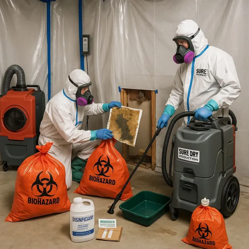 Contaminated Water Handling Protocols process in Edgemere, MD