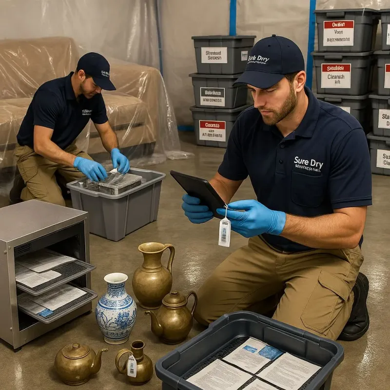 Content Protection and Restoration process in Edgemere, MD