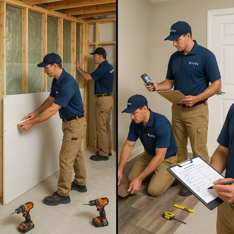 Repairs and Reconstruction process in Edgemere, MD